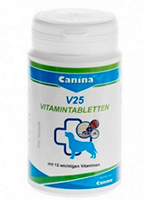 Витамины для щенков Canina V25
